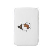 Sloth Halloween Ghost Witch Hat Animal Lovers Boys Badematte (Vorderseite Vertikal)