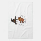 Sloth Halloween Ghost Witch Hat Animal Lovers Boys Geschirrtuch (Vertikal)