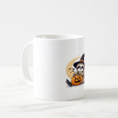 Sloth Halloween Motif Cute Classic T-Shirt Kaffeetasse (Vorderseite Links)