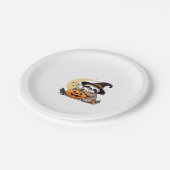 Sloth Halloween Motif Cute Classic T-Shirt Pappteller (Schrägansicht)