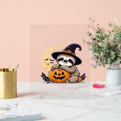 Sloth Halloween Motif Niedlicher klassischer T - S Acrylschild (Hochzeit)