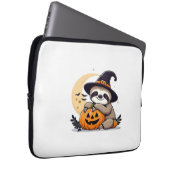 Sloth Halloween Motif Niedlicher klassischer T - S Laptopschutzhülle (Vorne Rechts)