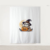 Sloth Halloween Motif Niedlicher klassischer T - S Wandteppich (Vorderseite)