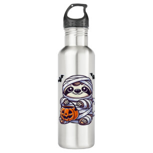 Sloth Halloween Mummy Kids Women Men Sloth Classic Edelstahlflasche