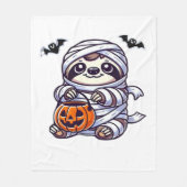 Sloth Halloween Mummy Kids Women Men Sloth Classic Fleecedecke (Vorderseite)