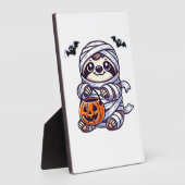 Sloth Halloween Mummy Kids Women Men Sloth Classic Fotoplatte (Seite)