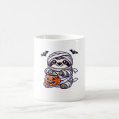 Sloth Halloween Mummy Kids Women Men Sloth Classic Kaffeetasse (Mittel)