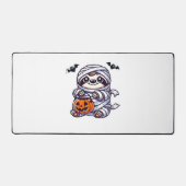 Sloth Halloween Mummy Kids Women Men Sloth Classic Schreibtischunterlage (Vorderseite)