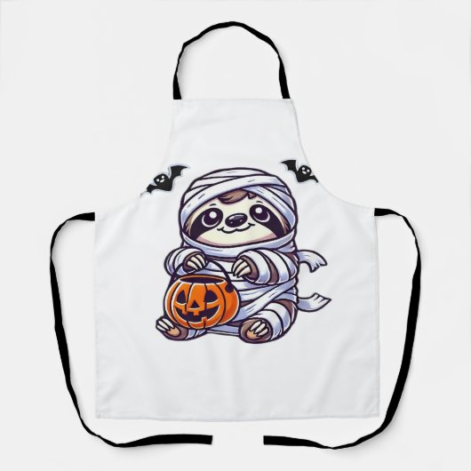 Sloth Halloween Mummy Kids Women Men Sloth Classic Schürze (Vorderseite)