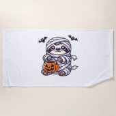 Sloth Halloween Mummy Kids Women Men Sloth Classic Strandtuch (Vorderseite)