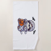 Sloth Halloween Mummy Kids Women Men Sloth Classic Strandtuch (Vorderseite)