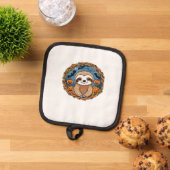 sloth, halloween, october, autumn, thanksgiving Ov Topflappen (Oben Unten)