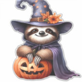 Sloth Halloween Outfit Classic T - Shirt Aufkleber (Vorderseite)