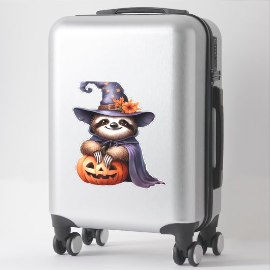 Sloth Halloween Outfit Classic T - Shirt Aufkleber (Koffer)