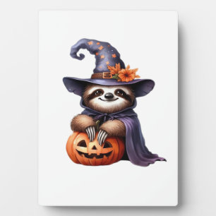 Sloth Halloween Outfit Classic T - Shirt Fotoplatte