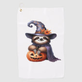 Sloth Halloween Outfit Classic T - Shirt Golfhandtuch (Vorderseite)