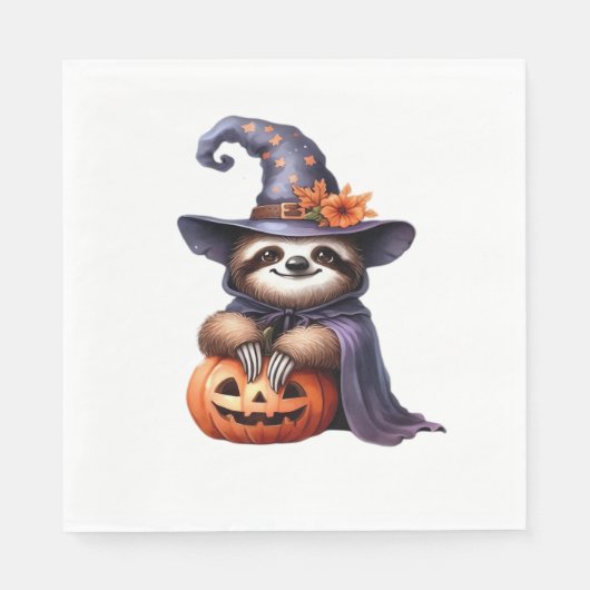 Sloth Halloween Outfit Classic T - Shirt Serviette (Vorderseite)