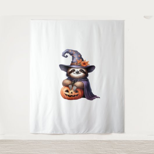 Sloth Halloween Outfit Classic T - Shirt Wandteppich (Vorderseite)