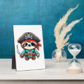 Sloth Halloween Pirate Kids Women Men Sloth Classi Fotoplatte (Seite)