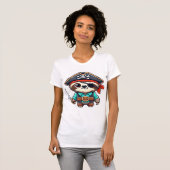 Sloth Halloween Pirate Kids Women Men Sloth Classi T-Shirt (Vorne ganz)