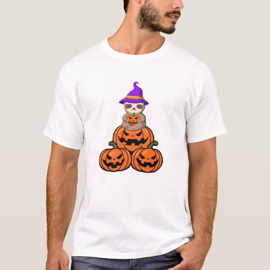 Sloth Halloween Premium T - Shirt (Vorderseite)