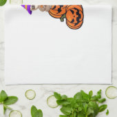 Sloth Halloween Premium T - Shirt Geschirrtuch (Gefaltet)