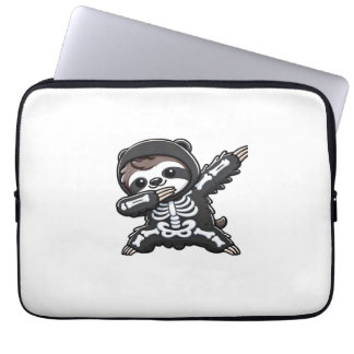 Sloth Halloween Skeleton Kids Women Men Sloth Clas Laptopschutzhülle