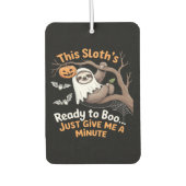 Sloth Halloween Sloths Niedlich Bat Vampire Essent Autolufterfrischer (Vorderseite)