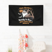 Sloth Halloween Sloths Niedlich Bat Vampire Essent Banner (Insitu)