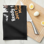 Sloth Halloween Sloths Niedlich Bat Vampire Essent Geschirrtuch (Viertel Falte)