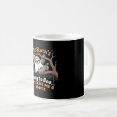 Sloth Halloween Sloths Niedlich Bat Vampire Essent Kaffeetasse (VorderseiteRechts)