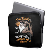 Sloth Halloween Sloths Niedlich Bat Vampire Essent Laptopschutzhülle (Vorderseite Links)