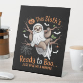 Sloth Halloween Sloths Niedlich Bat Vampire Essent Sockelschild (In Situ)