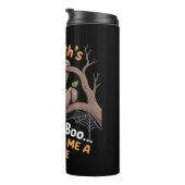 Sloth Halloween Sloths Niedlich Bat Vampire Essent Thermosbecher (Nach rechts gedreht)