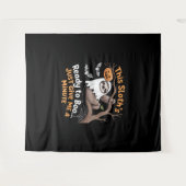 Sloth Halloween Sloths Niedlich Bat Vampire Essent Wandteppich (Vorderseite (Horizontal))