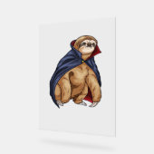 Sloth Halloween Vampire Classic T - Shirt Acrylschild (Winkel)