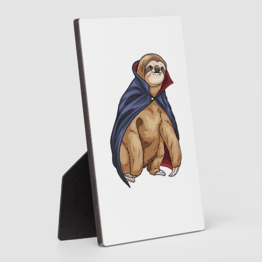 Sloth Halloween Vampire Classic T - Shirt Fotoplatte (Seite)