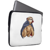 Sloth Halloween Vampire Classic T-Shirt Laptopschutzhülle (Vorne Rechts)
