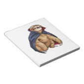 Sloth Halloween Vampire Classic T-Shirt Notizblock (angewinkelt)