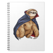 Sloth Halloween Vampire Classic T - Shirt Notizblock (Vorderseite)