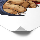 Sloth Halloween Vampire Classic T-Shirt Poster (Ecke)