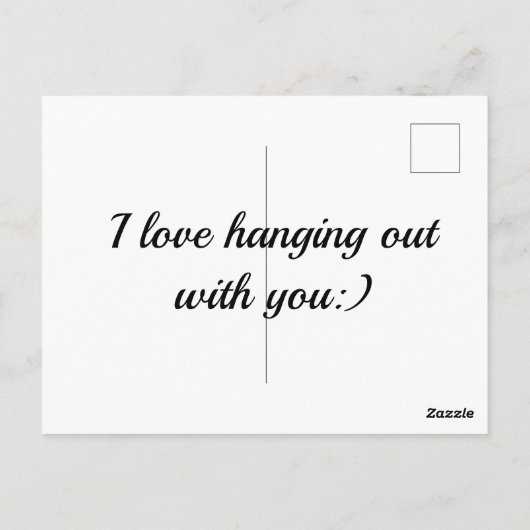 Sloth Hanging Out Edinburgh Zoo Denken Sie an Sie Postkarte (Rückseite)