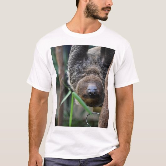 Sloth Hanging Out Edinburgh Zoo T-Shirt (Vorderseite)