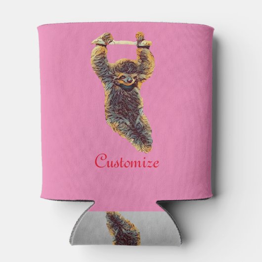 Sloth Hangout Thunder_Cove Dosenkühler (Rückseite)