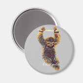 Sloth Hangout Thunder_Cove Magnet (Vorderseite/Rückseite)