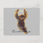 Sloth Hangout Thunder_Cove Postkarte (Vorderseite)