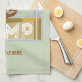 Sloth High Jump Geschirrtuch (Viertel Falte)