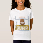 Sloth High Jump T-Shirt (Vorderseite)