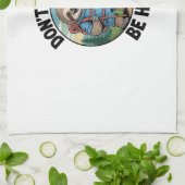 Sloth Hiking Team Don't Hurry Be Happy Enjoy the J Geschirrtuch (Gefaltet)