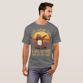 Sloth Hiking Team We Will Get There Funny T-Shirt (Vorne ganz)